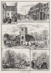 Eine Pilgerreise nach Edmonton (Gravur)