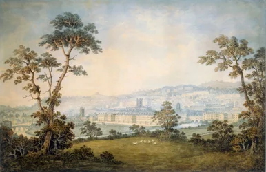 Ein Blick auf Bath, ca. 1800