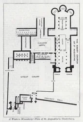 Ein westliches Kloster, Plan von St. Augustine