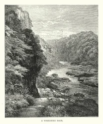 Ein Yorkshire-Tal