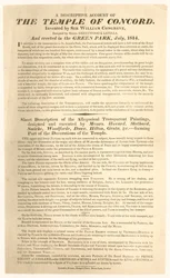 Eine beschreibende Darstellung des Tempels der Eintracht