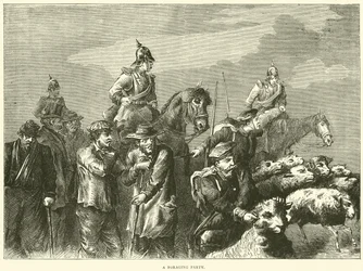 Eine Plünderungspatrouille, Oktober 1870