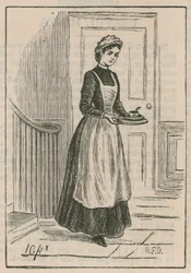 Eine Krankenschwester im neuen Frauenkrankenhaus