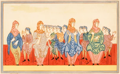 Eine patriarchalische Familie