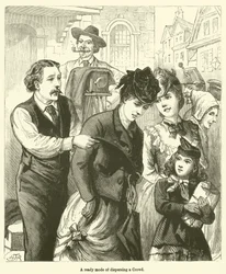 Eine einfache Methode, eine Menschenmenge zu zerstreuen