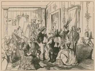 Ein Theater-Greenroom