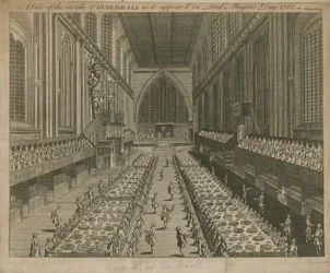 Eine Ansicht der Guildhall