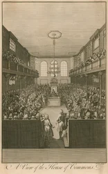 Eine Ansicht des House of Commons