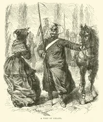 Ein Besuch der Ulanen, März 1871