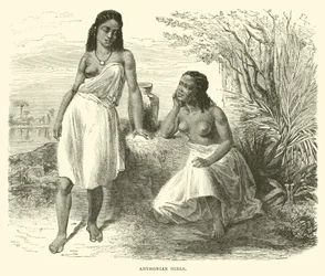 Abessinische Mädchen