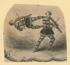Akrobatische Musiker