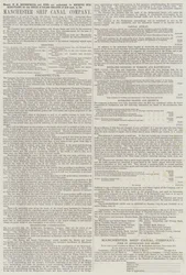 Werbung, Manchester Ship Canal Company (Gravur)