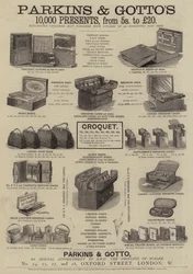 Anzeige, Parkins und Gotto