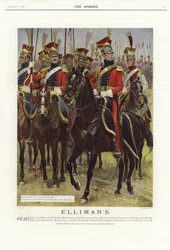 Werbung für Ellimans Universal Embrocation