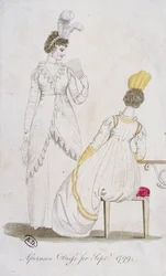 Nachmittagskleid für September 1799