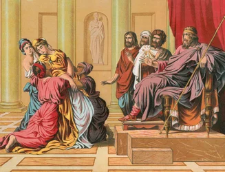 Ahasverus und Königin Esther