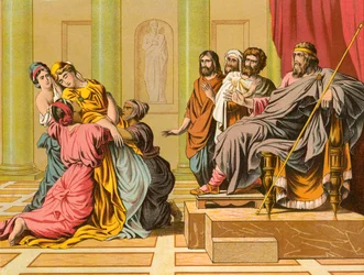 Ahasverus und Königin Esther