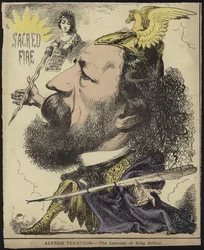 Alfred Tennyson - der Dichter von König Artus