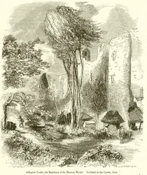 Allington Castle, die Residenz von Sir Thomas Wyatt. 1554 an die Krone verfallen