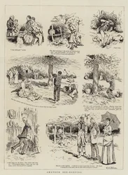 Amateur-Imkerei (Gravur)