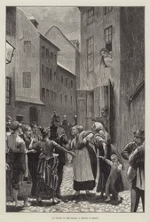 Ein Appell an die Polizei, eine Skizze in Berlin