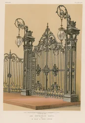 Ein Eingangstor von W. Baily und Söhne, London