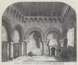 Alte Architektur in Newcastle-on-Tyne