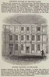 Altes Haus in Gravel-Lane