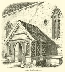 Alte Veranda in Horton