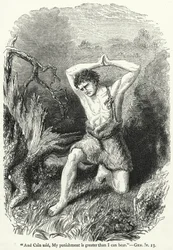 "Und Kain sprach: Meine Strafe ist größer, als ich ertragen kann," Gen iv 13