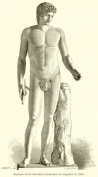 Antinous des Belvedere, gefunden auf dem Esquilin