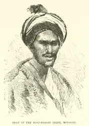 Araber des Beni-Hassan-Stammes, Marokko