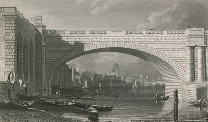 Bogen der Waterloo Bridge