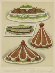 Künstlerische Abendessen