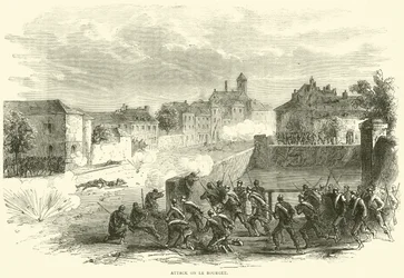 Angriff auf Le Bourget, Oktober 1870