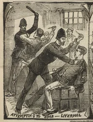 Versuch zu erstechen - Liverpool, aus 