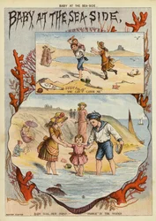 Baby am Strand