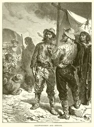 Waldläufer und Indianer