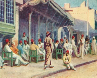 Bagdad, Typisches Kaffeehaus