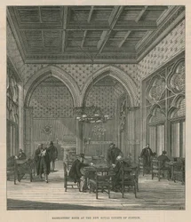 Anwaltszimmer in den neuen Royal Courts of Justice