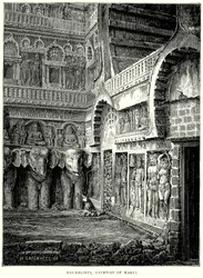 Basreliefs, Tor von Karli (Gravur)