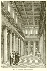 Basilika in Pompeji (restauriert)