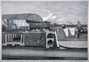 Bazalgette, Die Themse-Uferpromenade, 1867