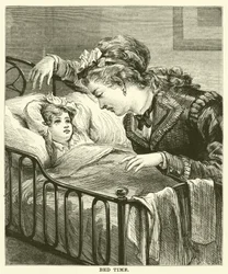 Schlafenszeit (Gravur)