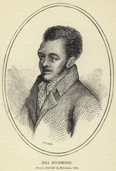 Bill Richmond, nach einem Porträt von Hillman, 1812