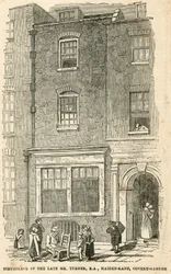 Geburtsort von J. M. W. Turner in Maiden Lane