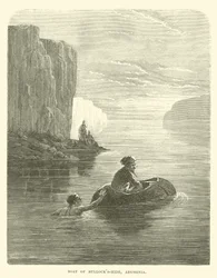 Boot aus Ochsenhaut, Abessinien