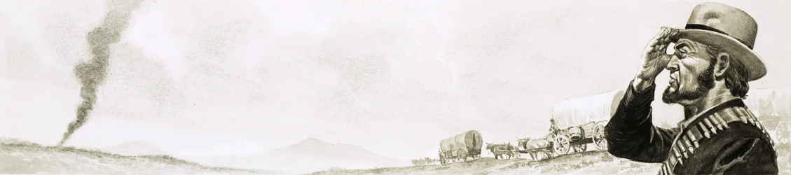 Bure (?) schaut in die Ferne