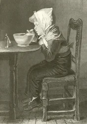 Junge beim Essen