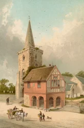 Brading Kirche und Rathaus - Isle of Wight